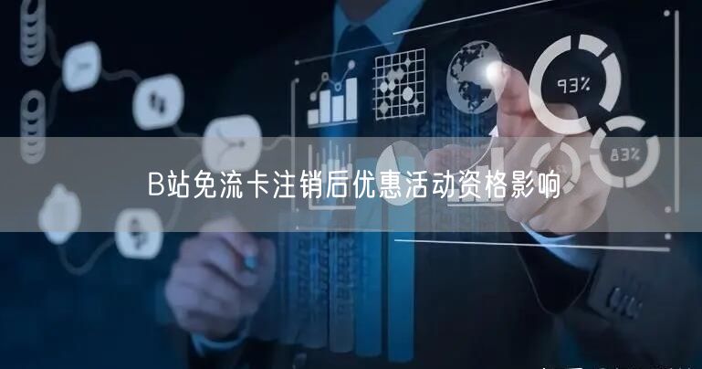 B站免流卡注销后优惠活动资格影响